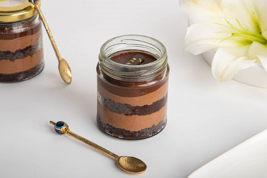 Decadent VEGAN Choco Mousse Jar