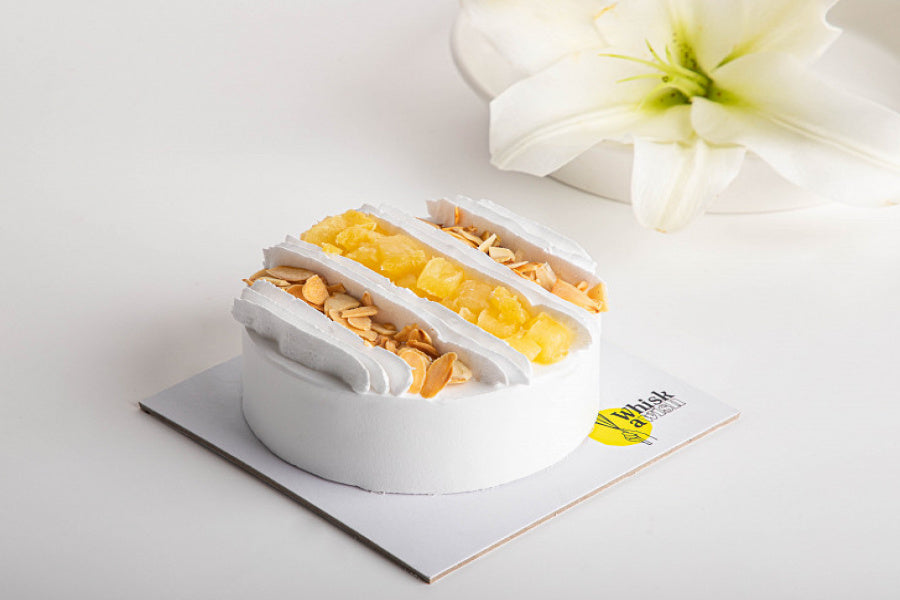 Eggless Pineapple Cake 2.0