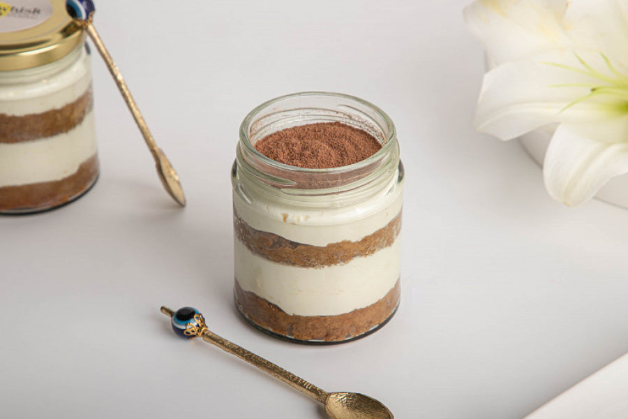 Spiked Tiramisu Jar (Eggless)