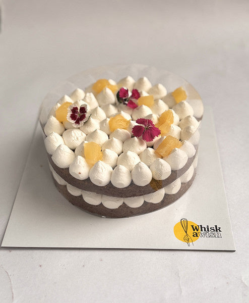 Eggless Whole Wheat Pineapple Cake (500 Grams)