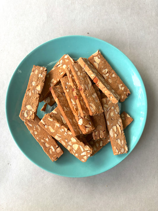 Whole Wheat Almond Biscotti