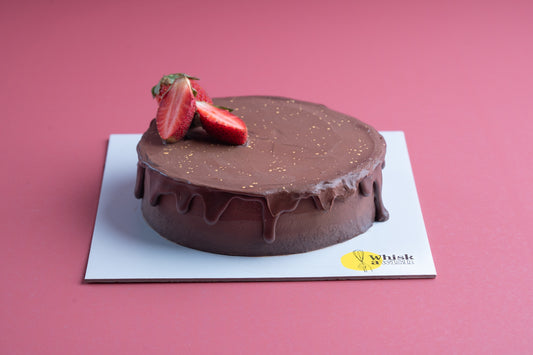 Chocolate Strawberry Mousse Cake