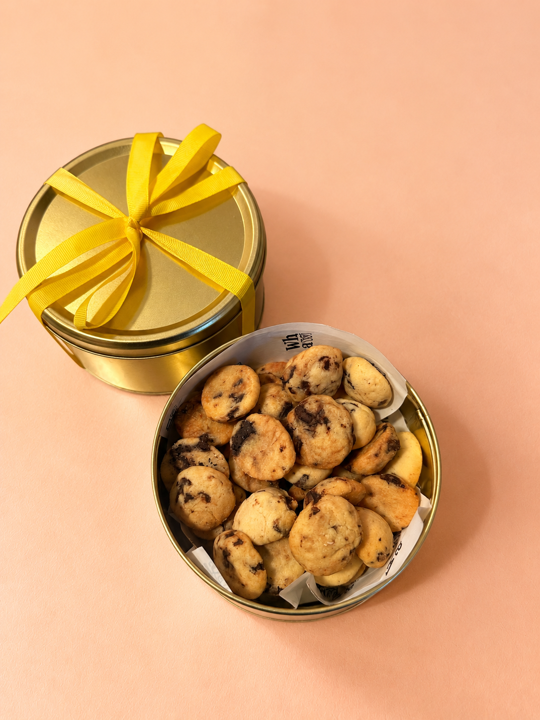 Tin of Button Cookies
