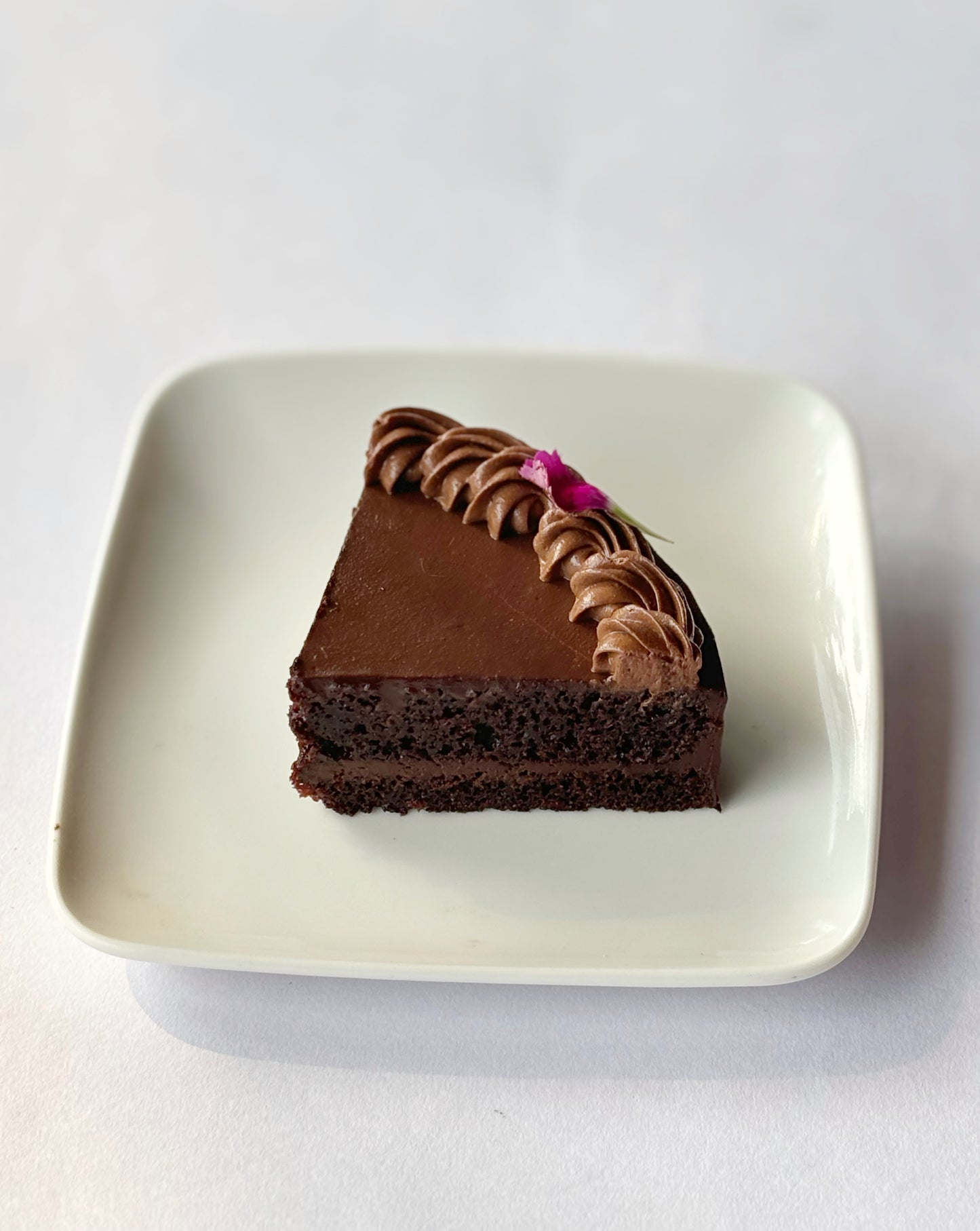 Vegan Dark Chocolate Truffle Pastry