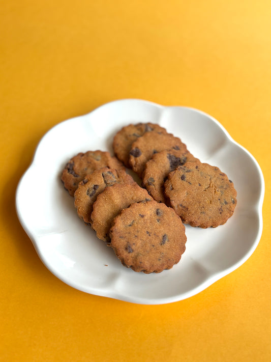 100% Whole Wheat, Vegan, Jaggery Sweetened Cookies (200 Grams)