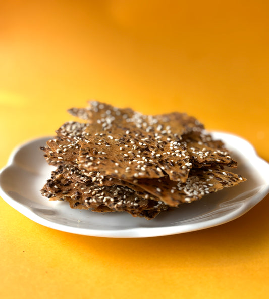 Crunchy Seed Crackers