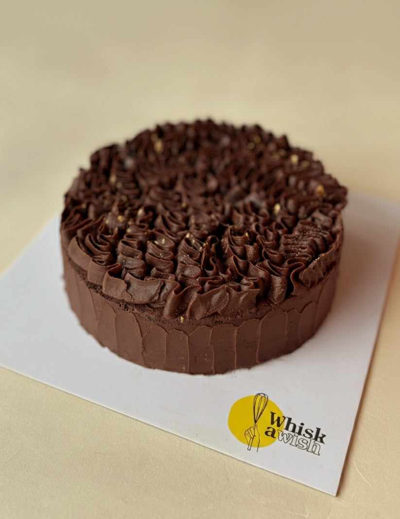 Vegan Chocolate Buttercream Cake