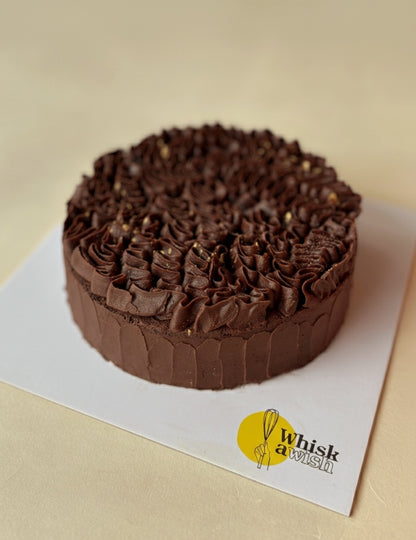 Vegan Chocolate Buttercream Cake