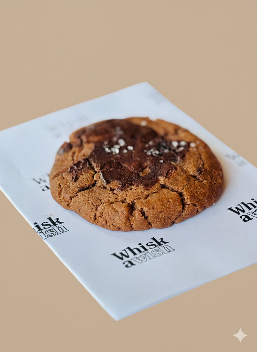 Eggless Monster Nutella Cookie