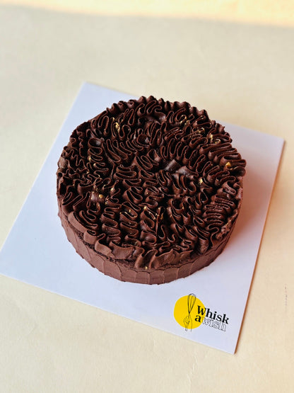 Vegan Chocolate Buttercream Cake